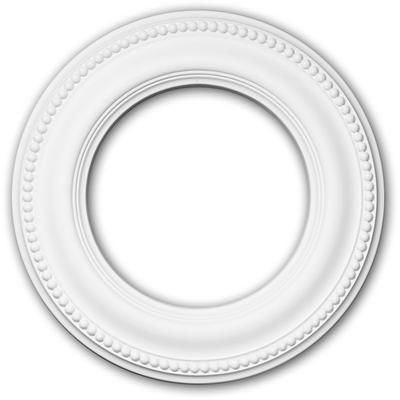 Profhome Decor - Rosette profhome 156006 Deckenelement Zierelement Neo-Klassizismus-Stil weiß ø 33 Image