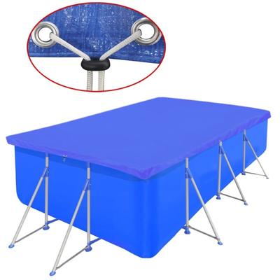 Vidaxl - Poolabdeckung pe Rechteckig 90 g/qm 400x207 cm Image