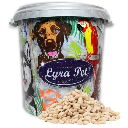 Lyra Pet – 10 kg ® Erdnusskerne splits in 30 l Tonne