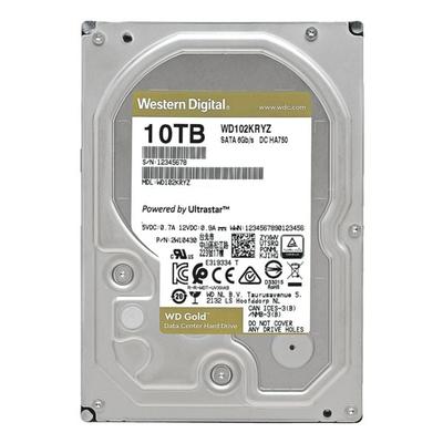 Interne Festplatte HDD »Gold - 10 TB« gold, Western Digital, 10.16x2.61x14.7 cm