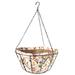 August Grove® Mirata Metal Hanging Planter Metal | 7 H x 14 W x 14 D in | Wayfair 728F38EAE9B04E90AFC07B1929308C4E