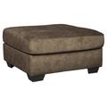 Signature Design Accrington Oversized Accent Ottoman in Earth - Ashley Furniture 7050808