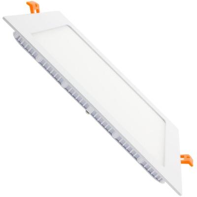 Led Einbaustrahler flach 18W Eckig SuperSlim Ausschnitt 205x205 mm 4000K Neutralweiß