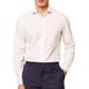 Hackett Herren Poplin Slim Dc Businesshemd, Weiß (800WHITE 800), 46 (Herstellergröße:180)