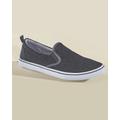 Blair Men's John Blair Canvas Slip-On Shoes - Grey - 8