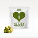 iLOVE SNACKS - Natural Italian Olives, Gluten-Free, Plant-Based, Vegetarian, GMO Free, Palm Oil Free, No Preservatives, Low Calorie, Healthy Snack, Italian Snacks, Pitted Olives, All Natural,40 x 30g