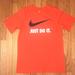 Nike Shirts & Tops | 'Just Do It' Nike Tee. Boys Size Xl | Color: Orange | Size: Xlb
