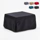 Le Roi Du Relax - Pouf lit pliant confortable 1 place design moderne Morfeo Couleur: Noir