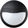 Cristher - Applique plaff Round Hood IP65 E27 42W Noir - Negro