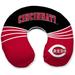 Cincinnati Reds Wave Memory Foam Travel Pillow