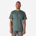 Dickies Men's Heavyweight Short Sleeve Pocket T-Shirt - Lincoln Green Size L (WS450)