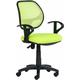Idimex - Chaise de bureau pour enfant cool fauteuil pivotant et ergonomique avec accoudoirs, siège