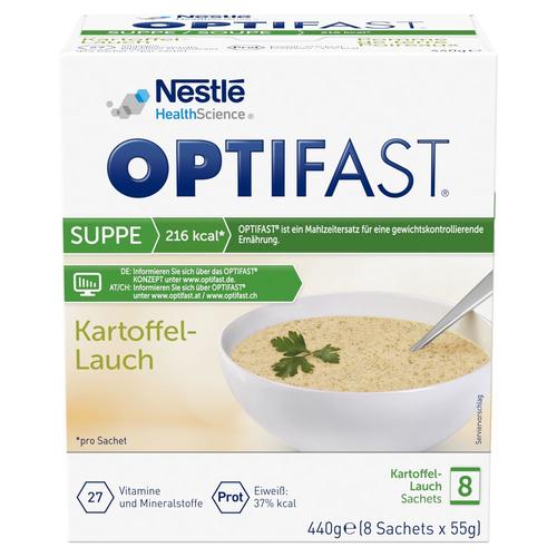 Optifast Suppe Kartoffel-Lauch Pulver 8x55 g