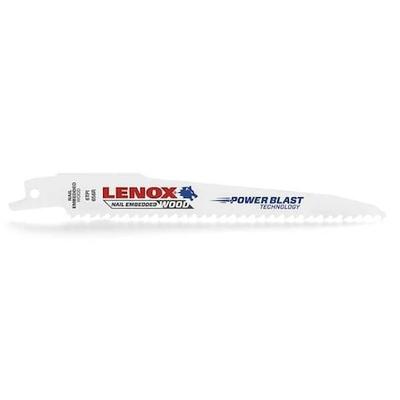 LENOX 22750OSB656R 6 in L x 6 TPI Reciprocating Saw Blade, 50 PK