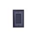 Nora Mia 3"W Bronze Vertical Louvered LED Mini Step Light