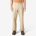 Dickies Men's Loose Fit Cargo Pants - Rinsed Khaki Size 38 34 (23214)