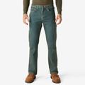 Dickies Men's Flex Relaxed Fit Carpenter Jeans - Heritage Tinted Khaki Size 38 30 (DU220)