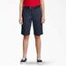 Dickies Girls' Classic Fit Bermuda Shorts, 4-20 - Dark Navy Size 14 (KR5514)