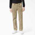 Dickies Boys' Flex Skinny Fit Pants, 4-20 - Khaki Size 12 (QP801)