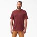 Dickies Men's Cooling Short Sleeve Pocket T-Shirt - Cane Red Size 3 (SS600)