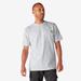 Dickies Men's Big & Tall Heavyweight Short Sleeve Pocket T-Shirt - Ash Gray Size (WS450)