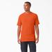 Dickies Men's Cooling Short Sleeve Pocket T-Shirt - Bright Orange Size S (SS600)