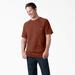 Dickies Men's Cooling Short Sleeve Pocket T-Shirt - Red Rock Heather Size 2 (SS600)