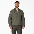 Dickies Men's Insulated Eisenhower Jacket - Moss Green Size M (TJ15)