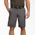 Dickies Men's Relaxed Fit Work Shorts, 11" - Gravel Gray Size 32 (WR852)