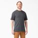 Dickies Men's Lightweight Short Sleeve Pocket T-Shirt - Charcoal Gray Size 2Xl (WS436)