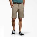 Dickies Men's Slim Fit Work Shorts, 11" - Desert Sand Size 28 (WR849)