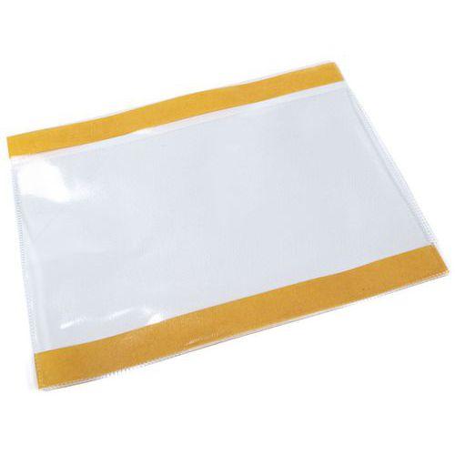 pochette porte documents transparents a5 h adhésif - manutan