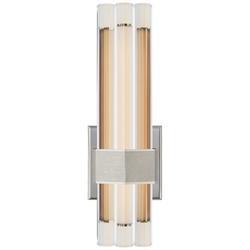 Visual Comfort Signature Collection Lauren Rottet Fascio 14 Inch LED Wall Sconce - LR 2907PN-CG