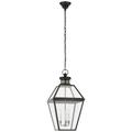 Visual Comfort Signature Collection Chapman & Myers Stratford 34 Inch Tall 3 Light Outdoor Hanging Lantern - CHO 5372BC-CG