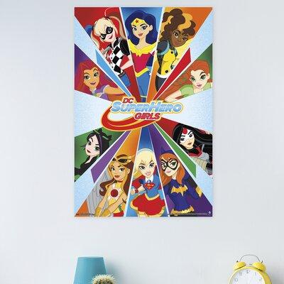 Trends International DC Super Hero Girls - Collage Paper Print POD14201