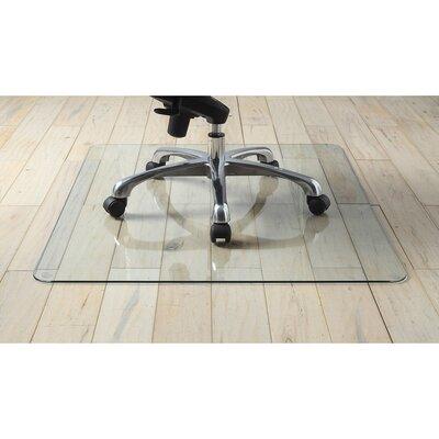 Lorell Straight Rectangular Chair Mat 82833 Size: 0.25" H x 60" W x 48" D