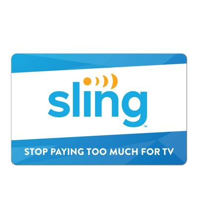 Sling TV $50 eGift Card (Email Delivery)