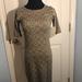 Lularoe Dresses | Bnwt Lularoe Julia Dress | Color: Blue/Gold | Size: Xxs