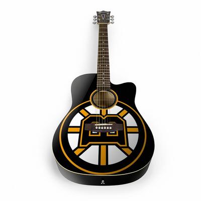 "Woodrow Boston Bruins Acoustic Guitar"