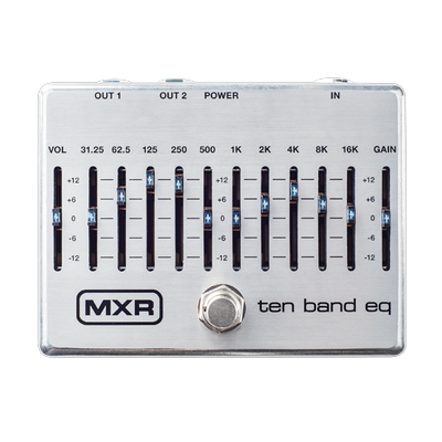 Dunlop MXR M108S Ten-Band Graphic EQ Guitar Pedal
