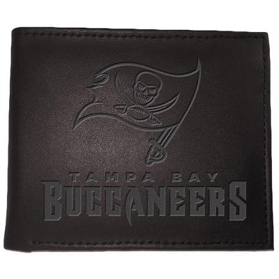 Men's Tampa Bay Buccaneers Black Hybrid Bi-Fold Wallet