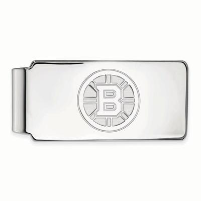 Silver Boston Bruins Money Clip