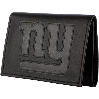 New York Giants Hybrid Tri-Fold Wallet - Black