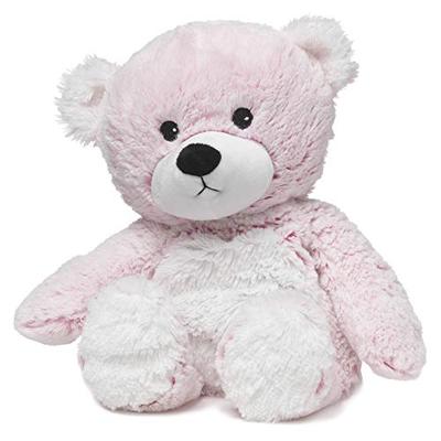 Warmies microwavable French Lavender Scented Pink Marshmallow Bear