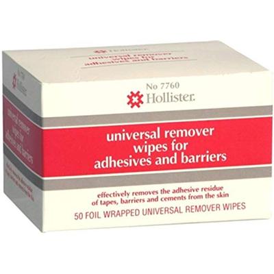 Hollister Universal Remover Wipes For Adhesives and Barriers No. 7760 50 Each (Pack of 6)