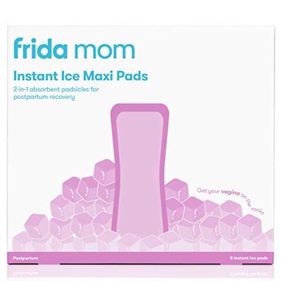 Frida Mom 2-in-1 Postpartum Absorbent Frida Mom Postpartum Perineal Ice Maxi Pads | Instant Cold The