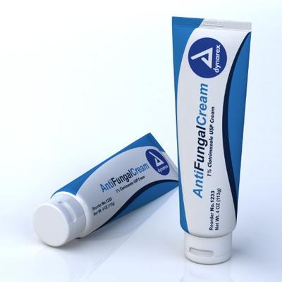 Dynarex Antifungal 1% Clotrimazole USP Cream 4 oz tube 24/Cs