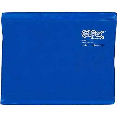 Chattanooga ColPac - Reusable Gel Ice Pack - Blue Vinyl - Standard - 11 in x 14 in (28 cm x 36 cm) -