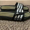 Adidas Shoes | Adidas Slides | Color: Black | Size: 6