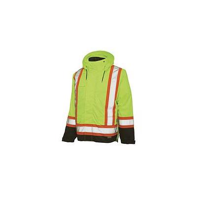 Work King 5-in-1 Thermal Jacket FL. YELLOW2X